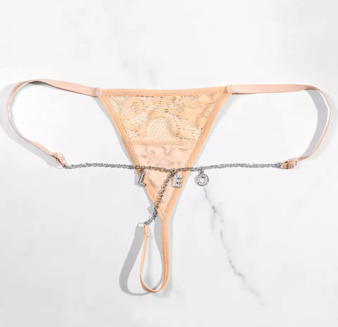 Zodiac Sign  Body Chain Thong