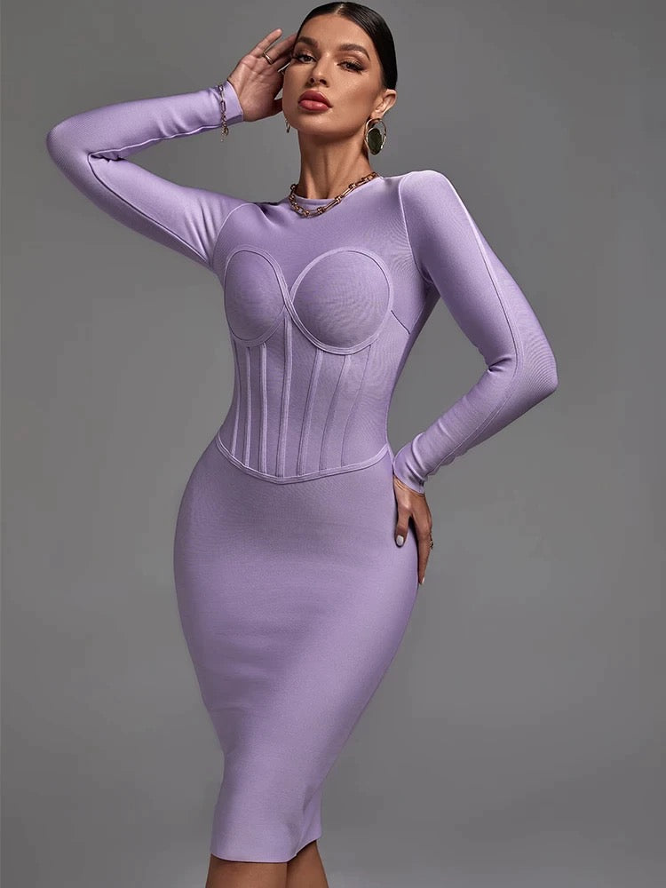 Color Me Purple Dress
