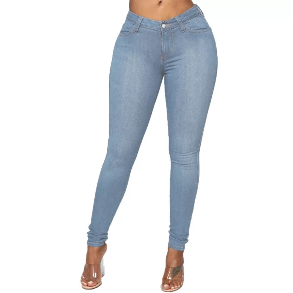 Plus Size High Waist Stretchy Pants