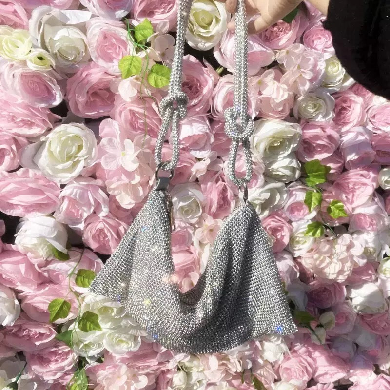 Rhinestone Rope Bag