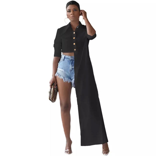 Short/Long Jacket Top