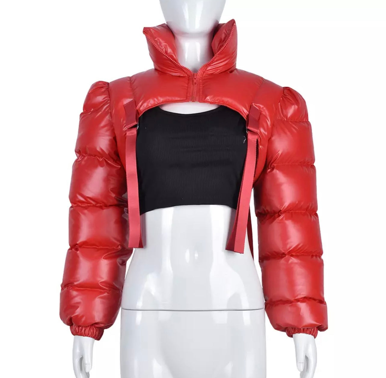 Cut-Out Bubble Jacket