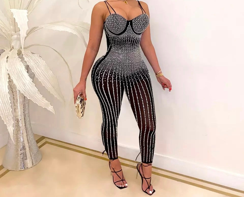 Diamond Stud Jumpsuit