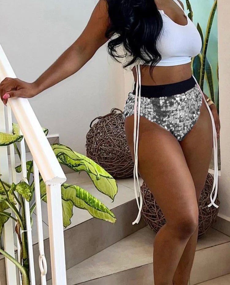 Sequin Booty Shorts