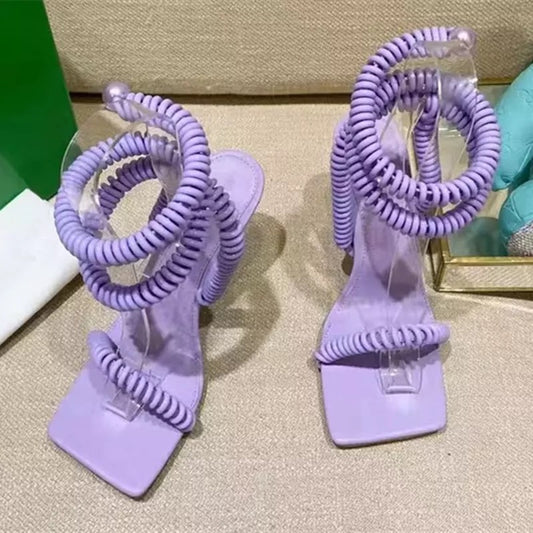 Sexy Phone Rope Heels