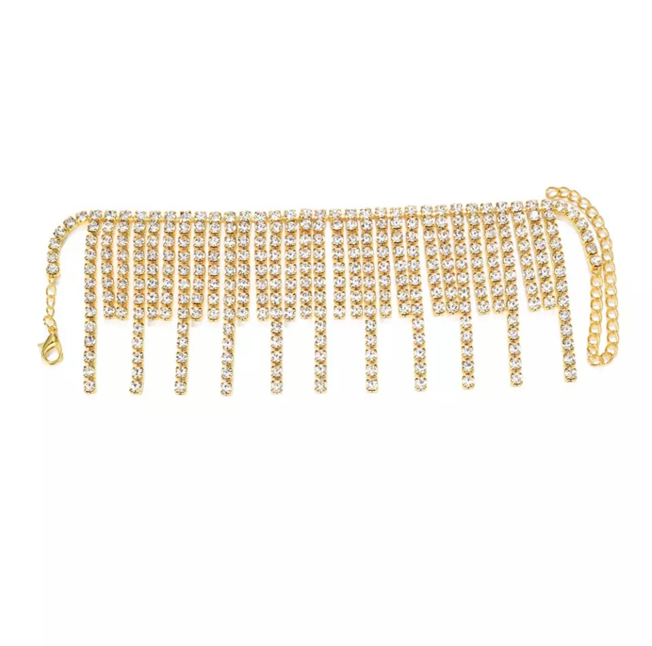 Rhinestones Ankle Chain