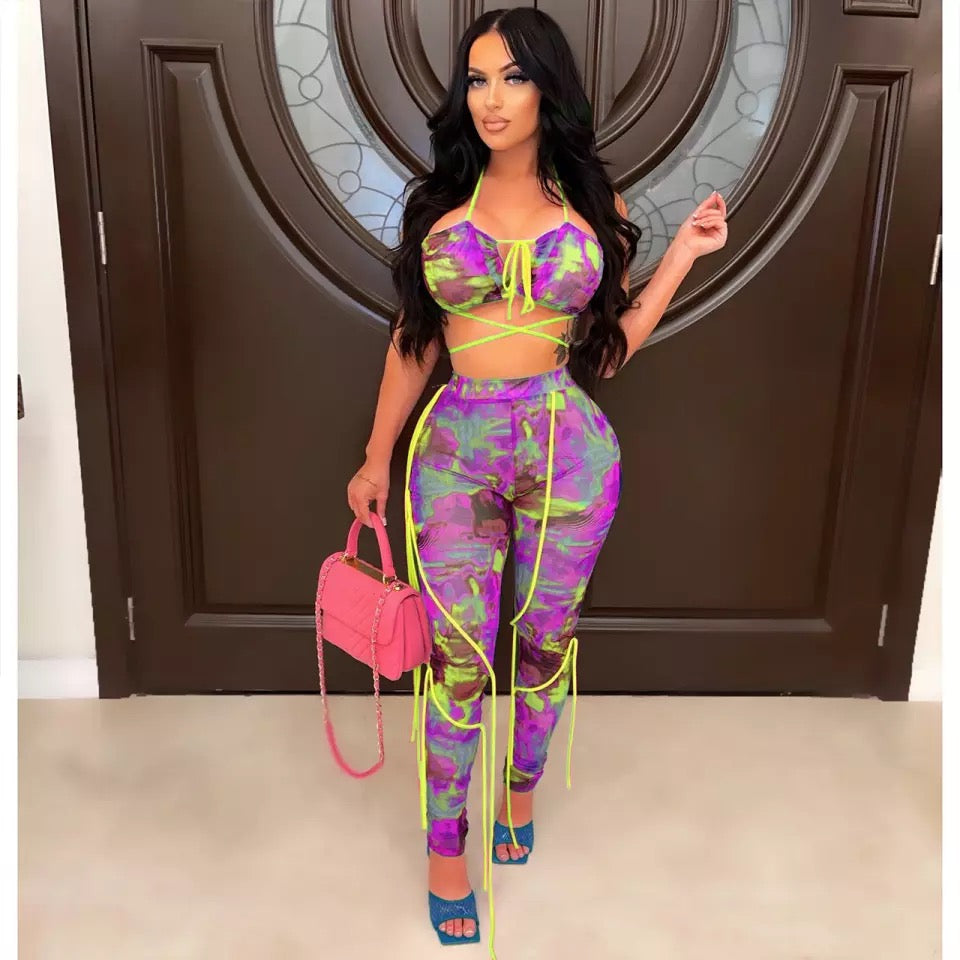 String It Up Pants Set