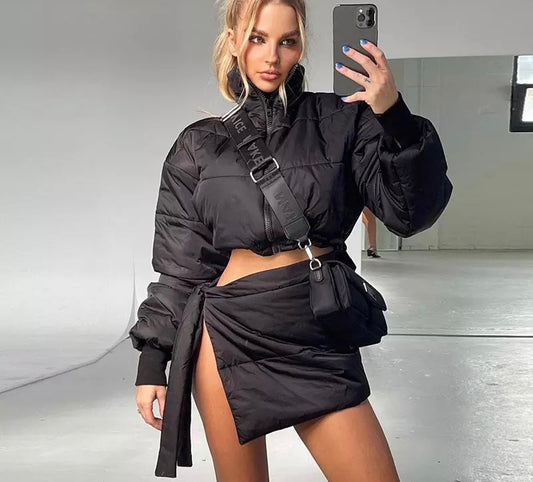 Puff Skirt Set