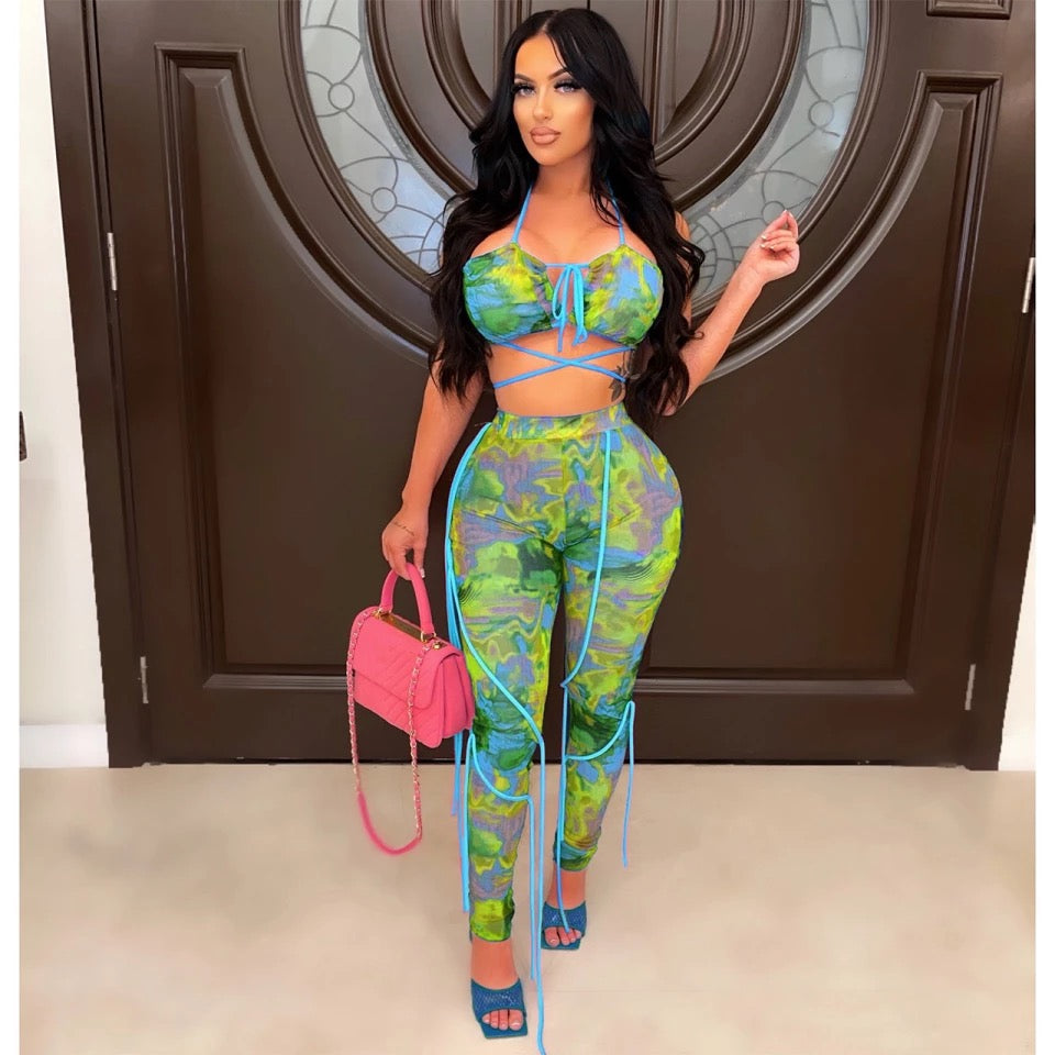 String It Up Pants Set