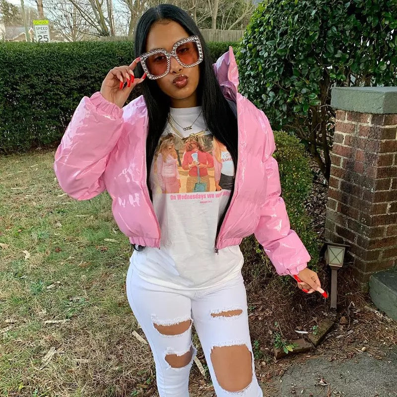 Crop Puff Jacket
