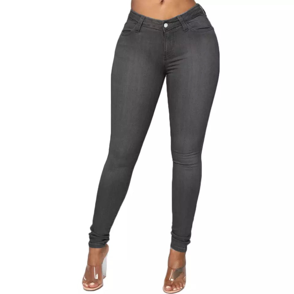 Plus Size High Waist Stretchy Pants