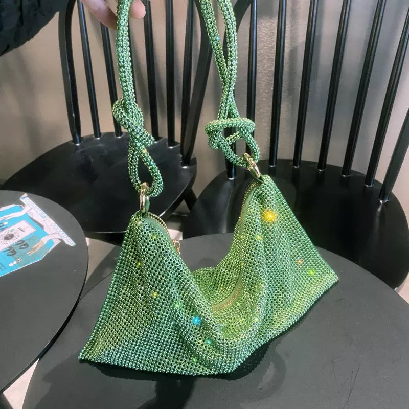 Rhinestone Rope Bag