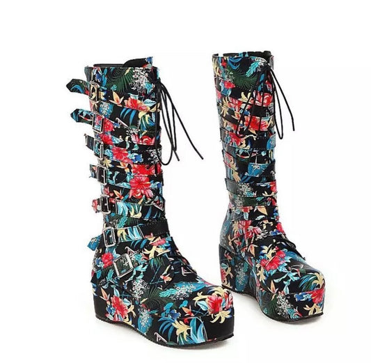 Floral High Retro